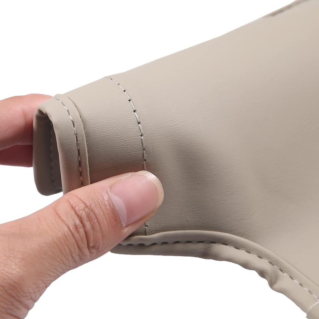 METYOUCAR Kick Guard Seat Back Mats for the New Toyota Sienna Lower Kick Guards for Driver and Passenger Faux Leather Protective Mats and Easy to