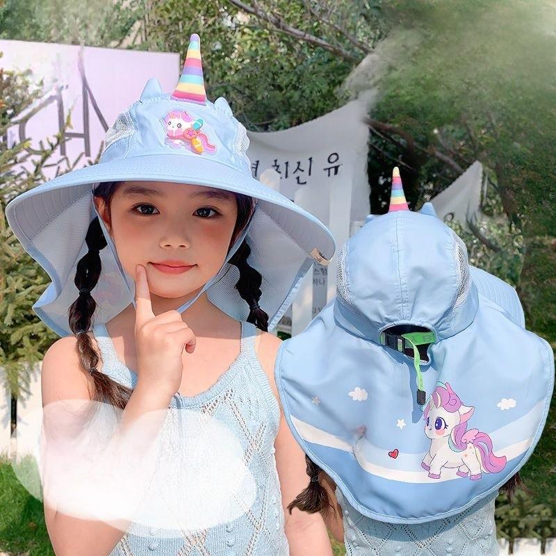 My Little Pony Childrens Sun Hat With Wide Brim And Sun Protection For Girls And Babies