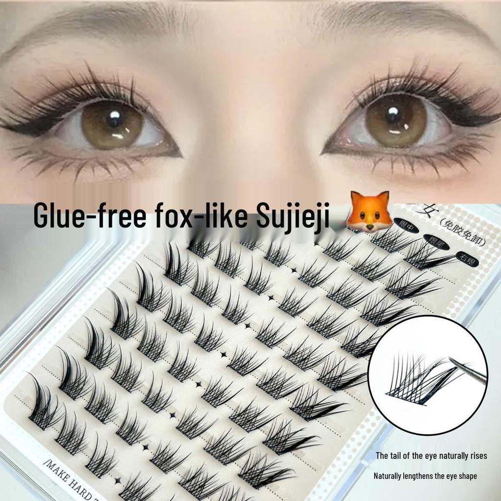 XOYO Glue-Free Segmented False Eyelashes: Enhance Your Eyes for a Stunning Look