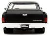 JADA TOYS 1/32 Scale Fast & Furious Chevrolet El Camino 1967 Matte Black F&F10 Chevy El Camino Diecast Model Car [Parallel Import]