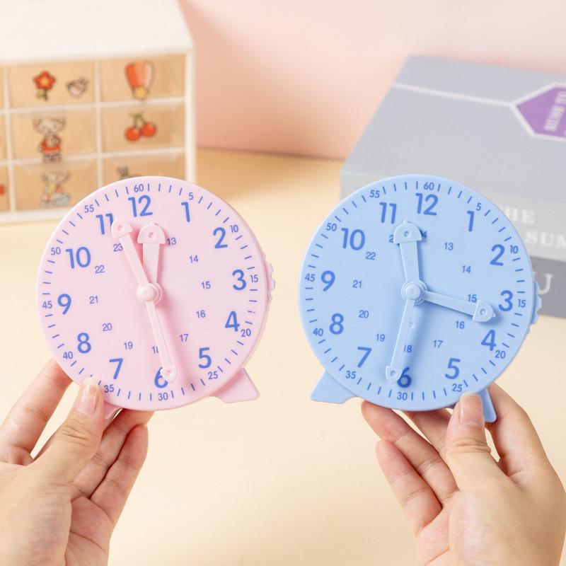 Three-Hand Teaching Clock for Kids' Cognitive Learning
