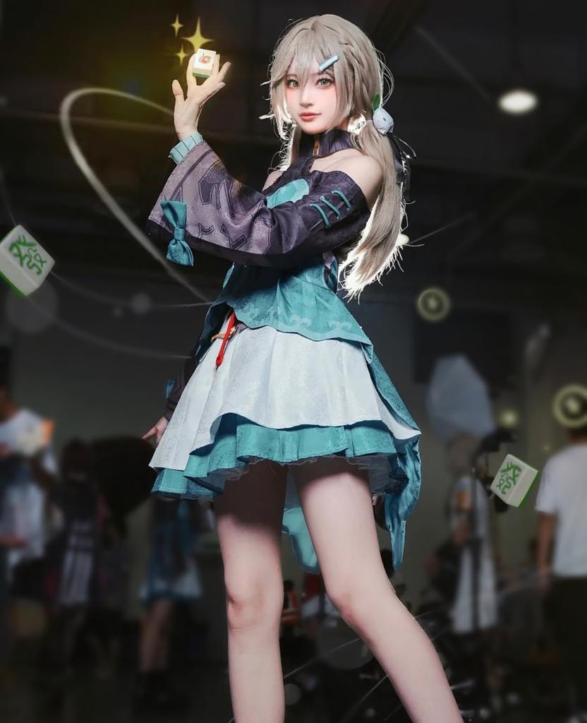 Hokai Star Rail Seijaku Cosplay Seijaku Cosplay Costume Senshu Rafu Seijaku Cosplay Hokai Star Rail Seijaku Cosplay School Festival Event Hokai Star