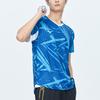 Mizuno Quick-Dry Sports Badminton Shirt Quick-Dry Sweat-Wicking Breathable Short Sleeve T-Shirt Unisex Tops Cobalt-Blue 72CA26Z1