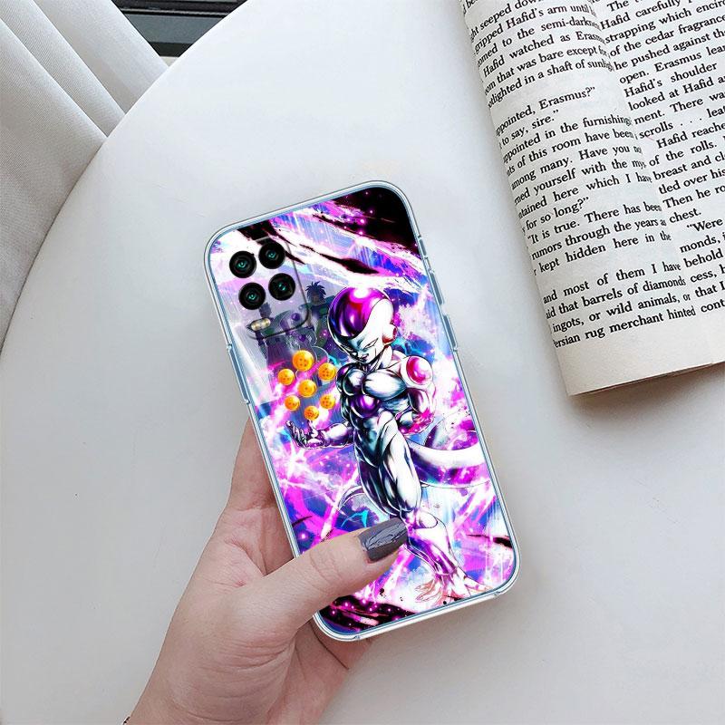 Dragon Ball Freeza Transparent Phone Case for Motorola Moto Edge Plus G200 G23 E13 E15 E20 E30 G62 G71 G72 G75 G24 G15 Power