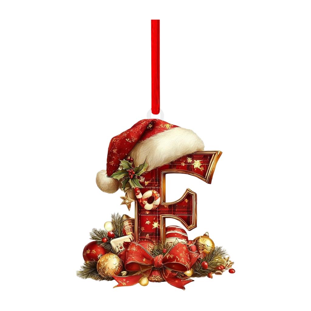 26 Letter,Christmas,Ornaments,Acrylic,1