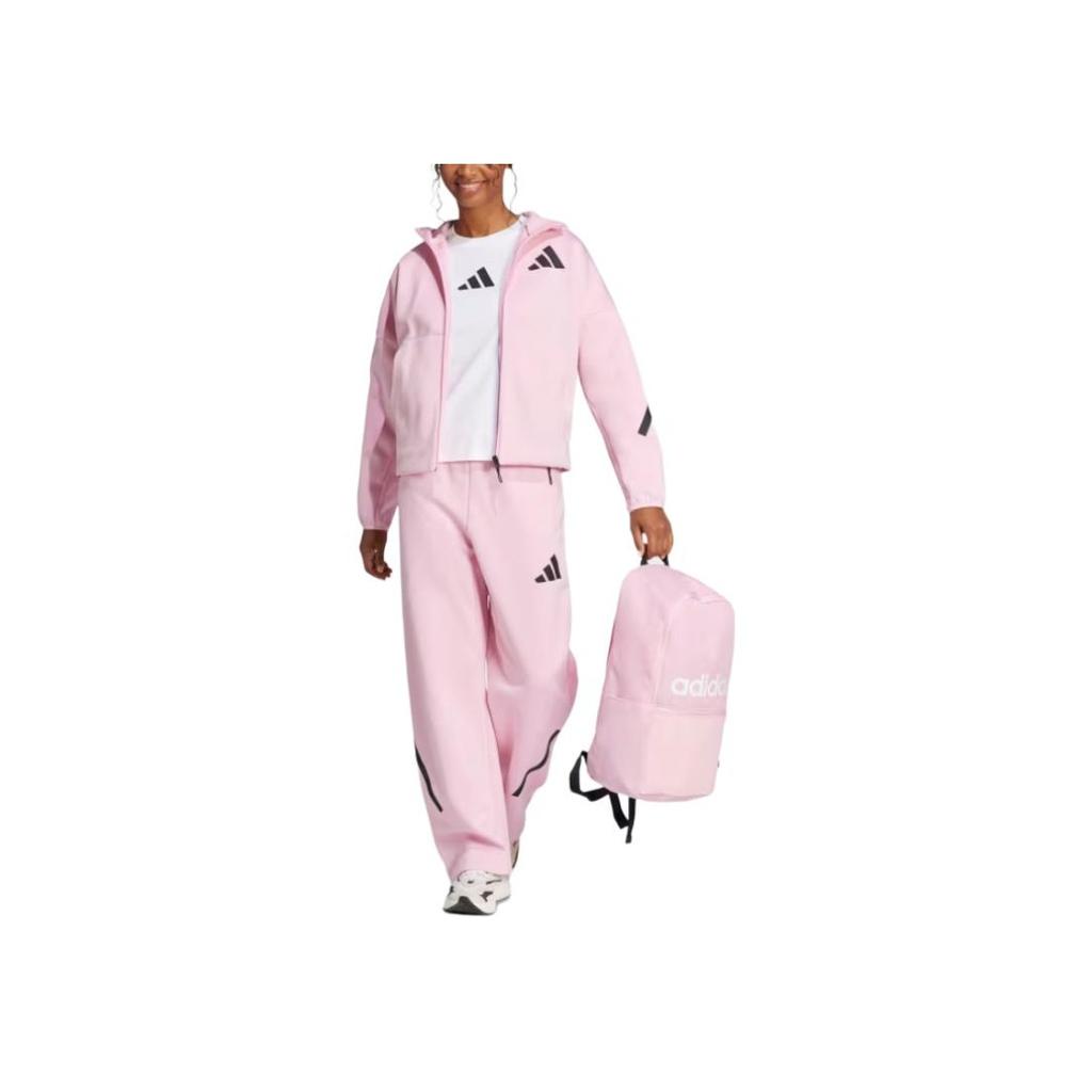 adidas Z.N.E. Full-Zip Hoodie True Pink Women Streetwear JC5393