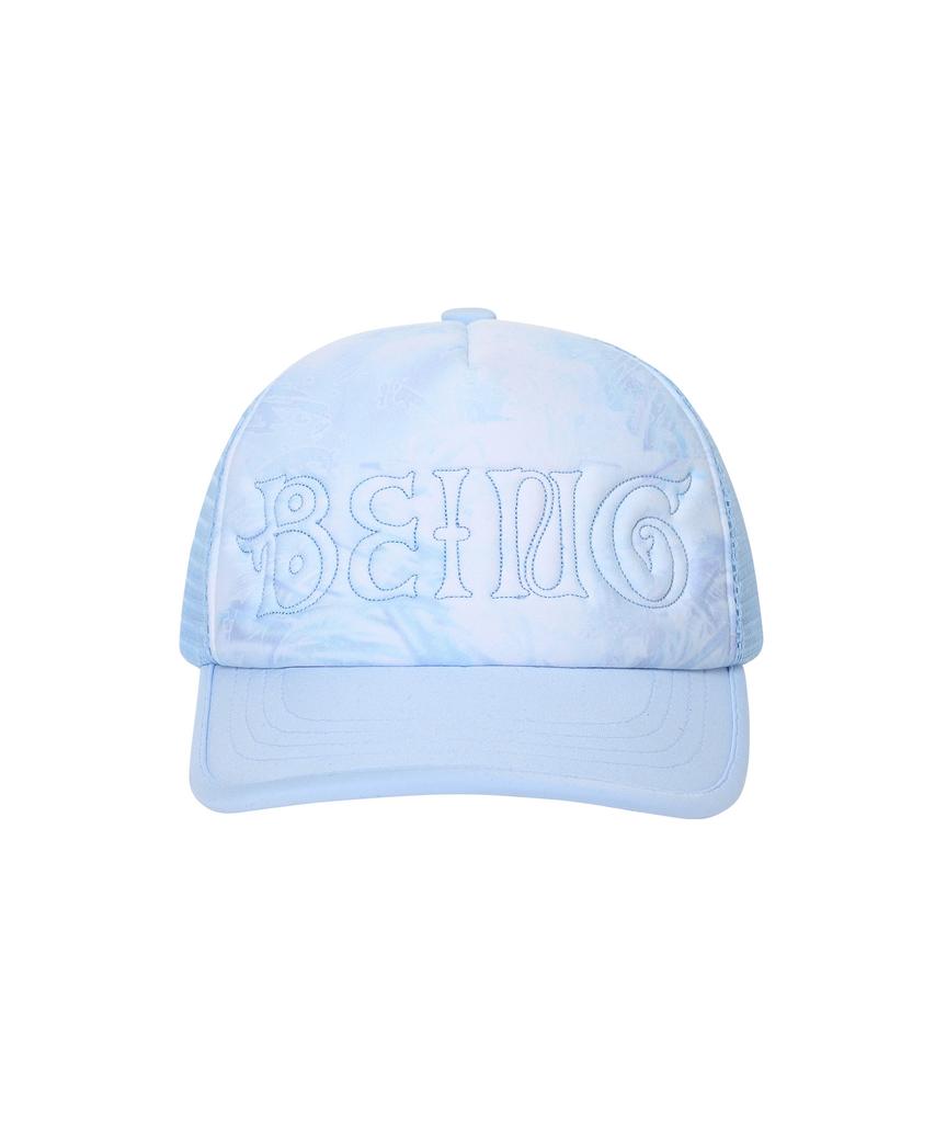 WELLBEING EXPRESS Orchid Mesh Cap Sky Blue