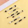 Hot-Selling Double-Ended Makeup Brush Set: Eyebrow, Eyeshadow, Eyeliner, Concealer – Perfect for Beginners, Portable & Versatile DIY Makeup Tool.