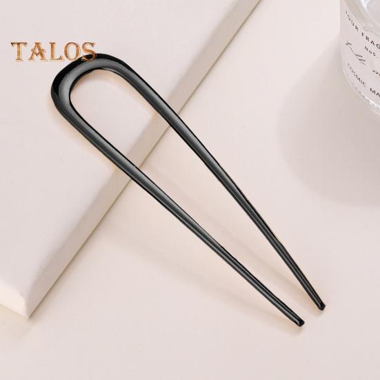 1/2/3 szt. U-kształtna spinka do włosów Lekka antypoślizgowa długa gruba spinka do włosów metalowa updo kok francuska spinka do włosów dla kobiet dziewcząt akcesoria do włosów