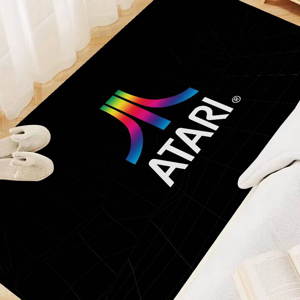 

A-Atari Logo Kitchen Mat Kids Room Bedroom Decoration Balcony Anti-Slip Doormat Living Room Alfombra 40x60cm