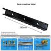 Jundingying Tool Storage Pegboard System with Black Holders