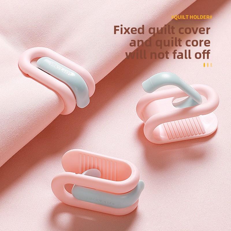 Rainbow Quilt Holder, Traceless, Safe, Invisible Bed Sheet Holder, Needle-free Quilt Cover, Bed Sheet Clip