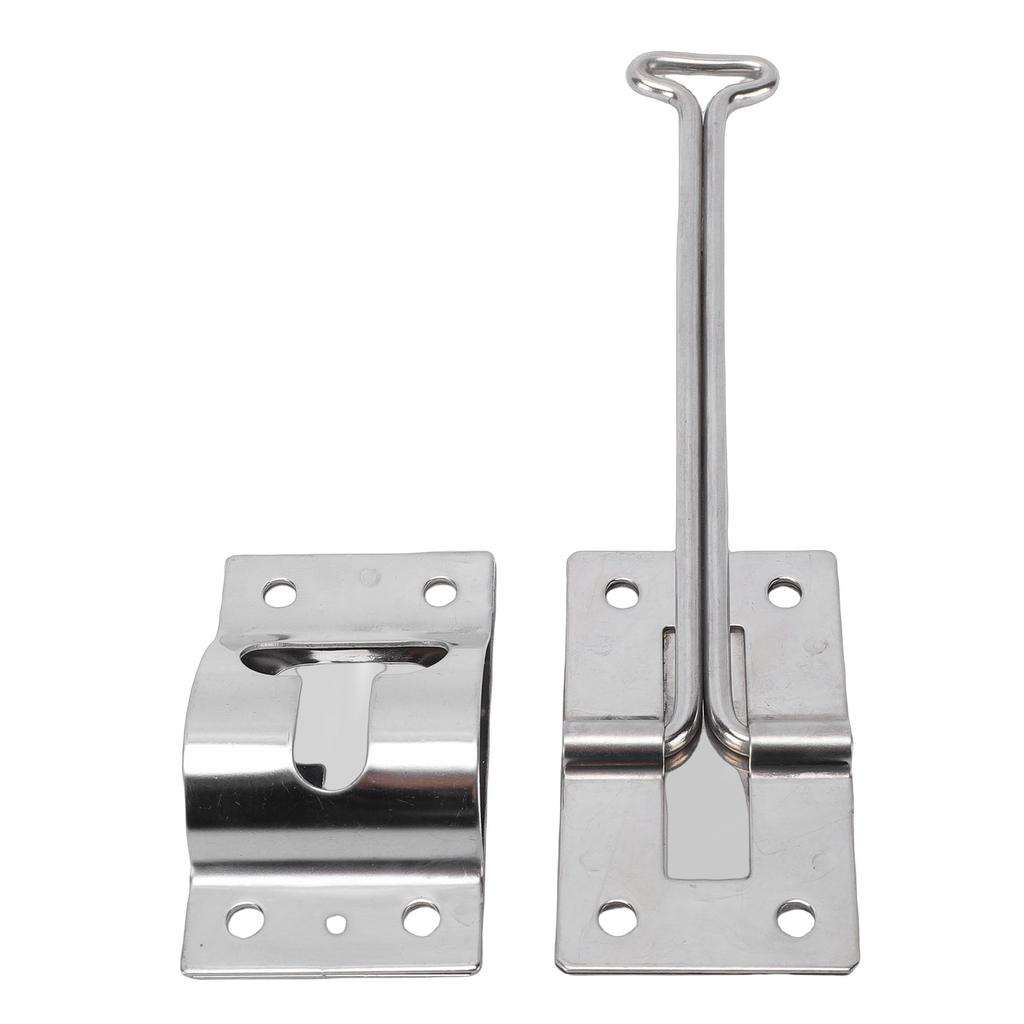 RV Door Holder Stainless Steel T Trailer Door Holder Catch for Trailers Camping Vehicle Trucks