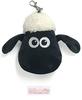 Shaun the Sheep Plush Figure Pass Case with Reel - Shaun the Sheep Set (Pass Case, Ring)