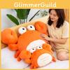 Cartoon Crab And Lobster Plush Pillow With Pp Cotton Filling For Kids Sleep And Relaxation