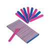 CR Store 100Pcs Double-Sided Disposable Nail Home Beauty Salon File Emery Shaping