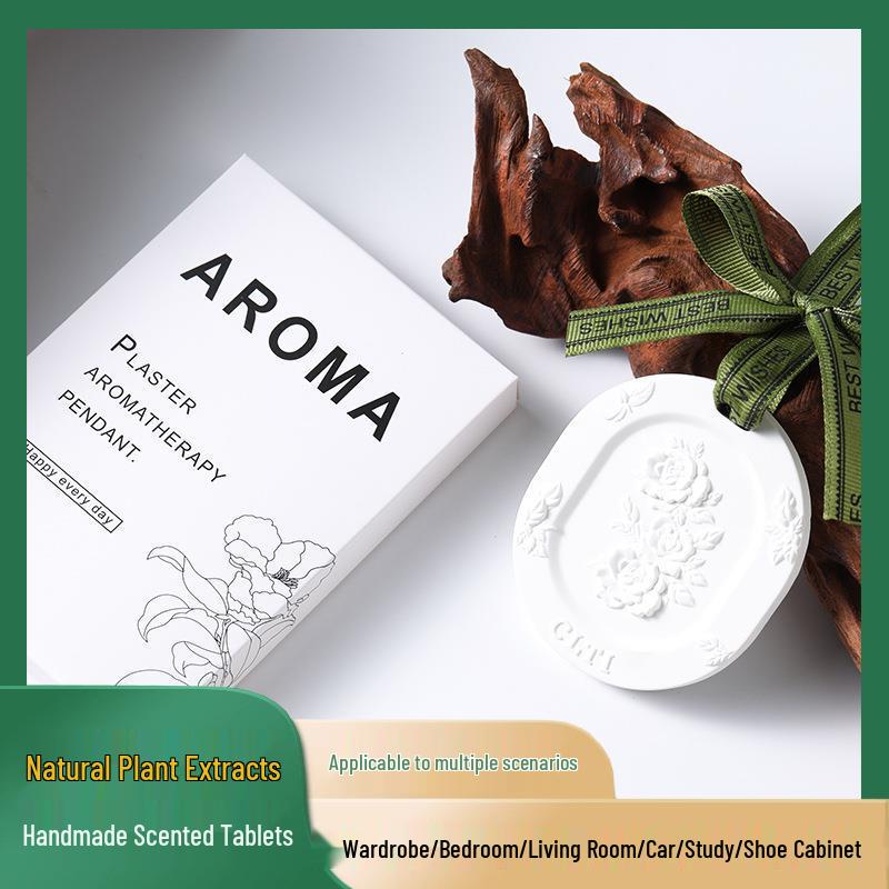 Floral Scented Plaster Tablets - Long-lasting Fragrance for Home, Wardrobe, Bedroom, Car, and Gifts