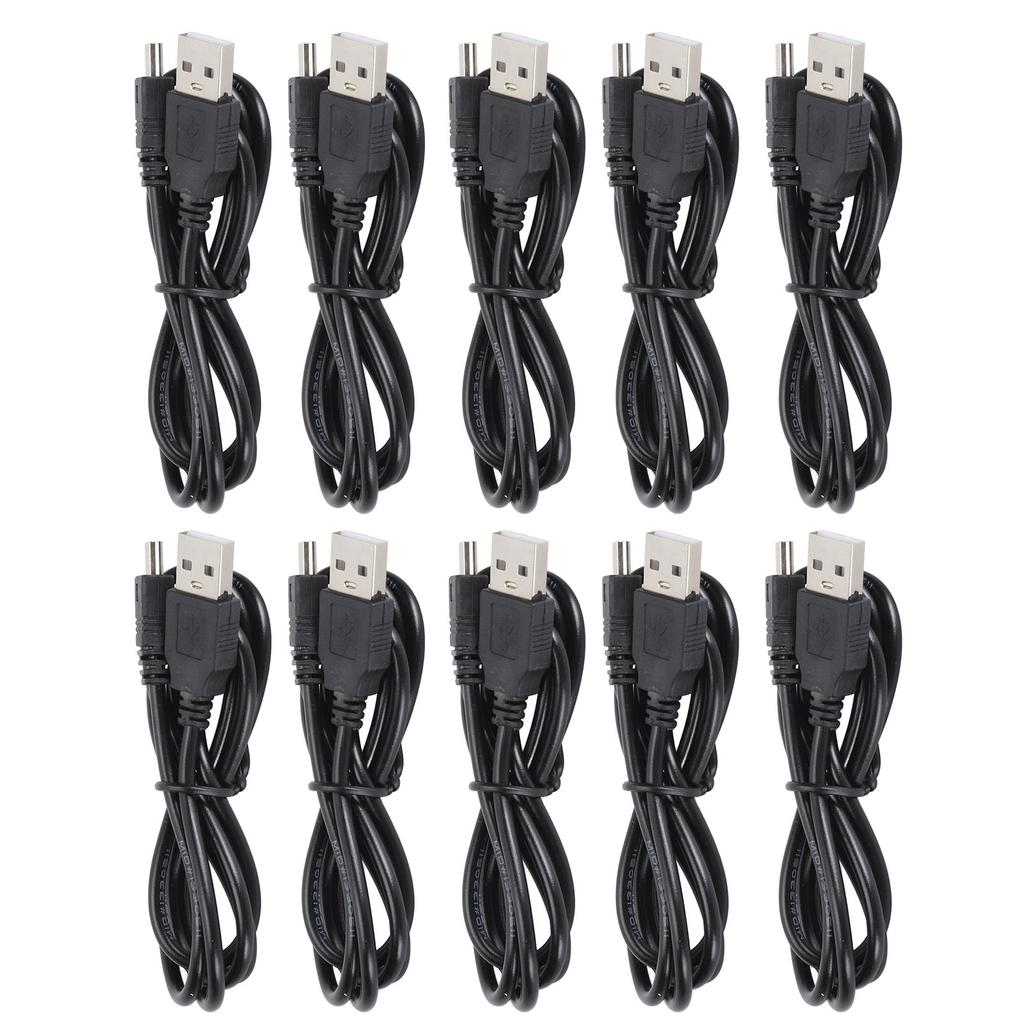 10pcs for PS3 Controller Charging Cable Professional High Speed 480Mbps Wireless Controller Charger Cable for