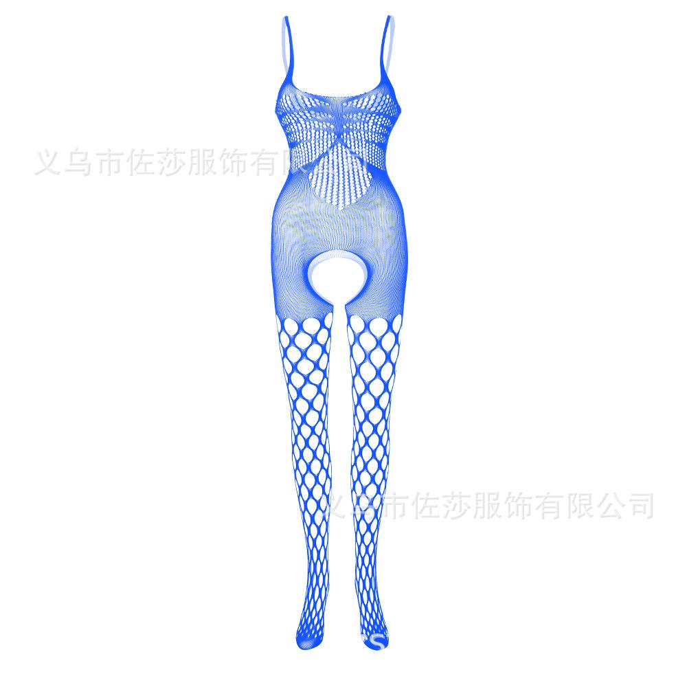 Sex underwear stockings new suspender jacquard hollow sexy net socks onesie net coat