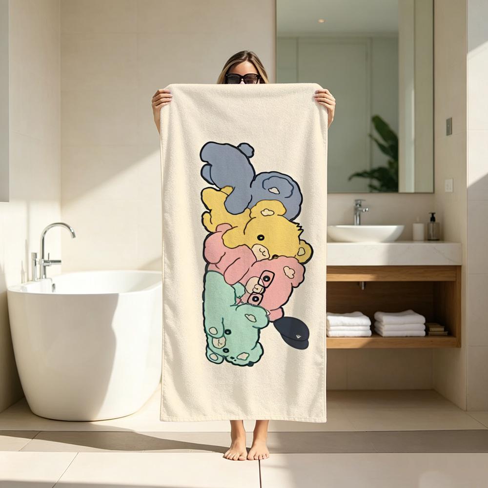 Anime C-Cool Doji D-Danshi Towel Microfiber soft Beach Towel for Travel Fitness Sauna Bathing Camping