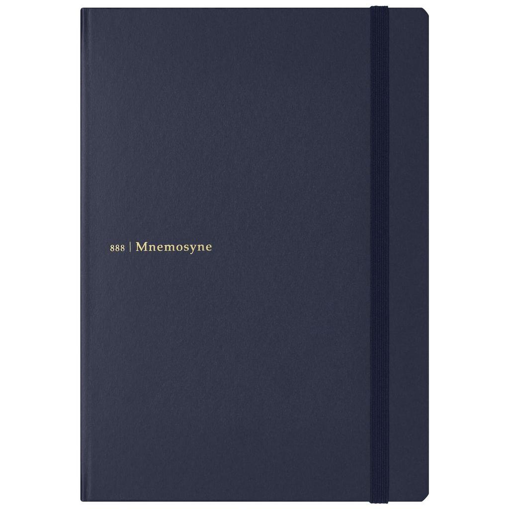 Maruman Nemosine 20th Anniversary Journal Notebook, Dotted Grid, A5, Navy, N888-72