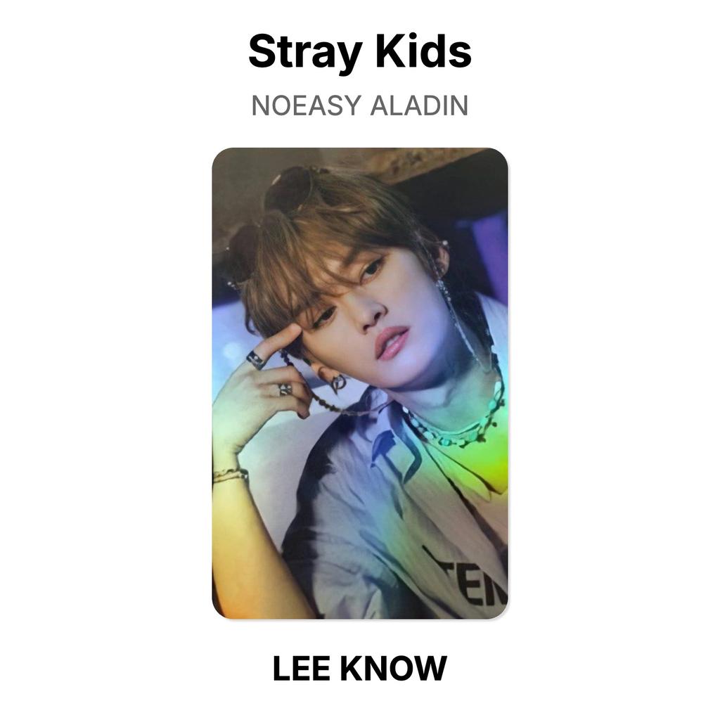 Stray Kids NOEASY ALADIN Official Photocard
