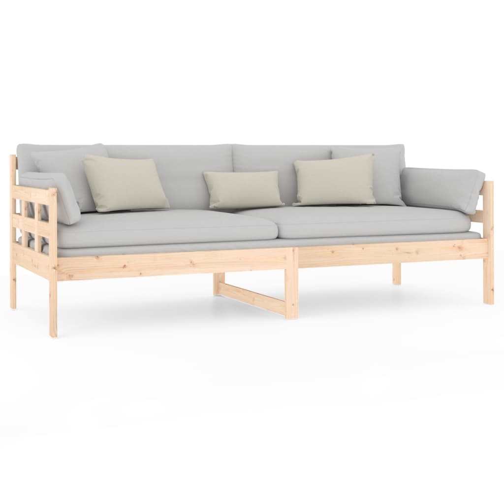 Vidaxl Daybed, Solid Pine Wood, 80X200 Cm