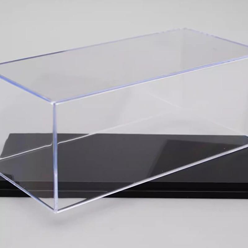 1:87 Car Model Display Box Transparent Protective Case Acrylic Dust Hard Cover Storage Holder