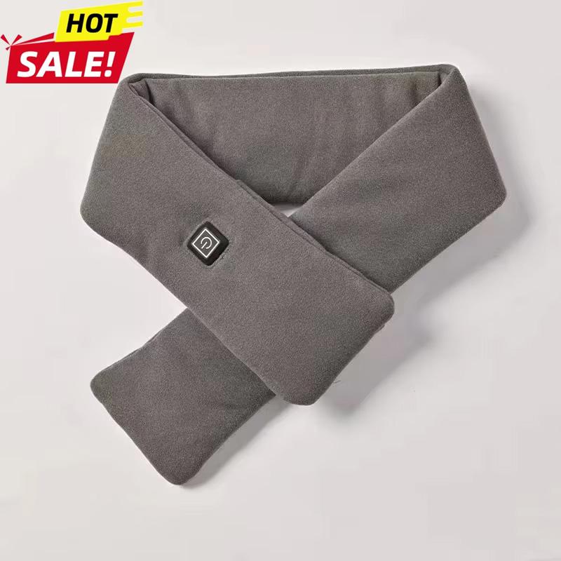 

Electric Neck Heating Scarf Winter Warm Heated Scarfs Soft Three-gear Temperature Control Neck Wrap Warmer No Battery