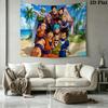 DRAGONBall Wall Tapestry Aesthetic Wall Hanging Printed Fabric Blanket Decorative Tapestries for Bedroom Living Room Home Decor