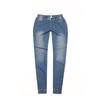 Elastic Waist Drawstring Low-Waist Women's Jogger Jeans
