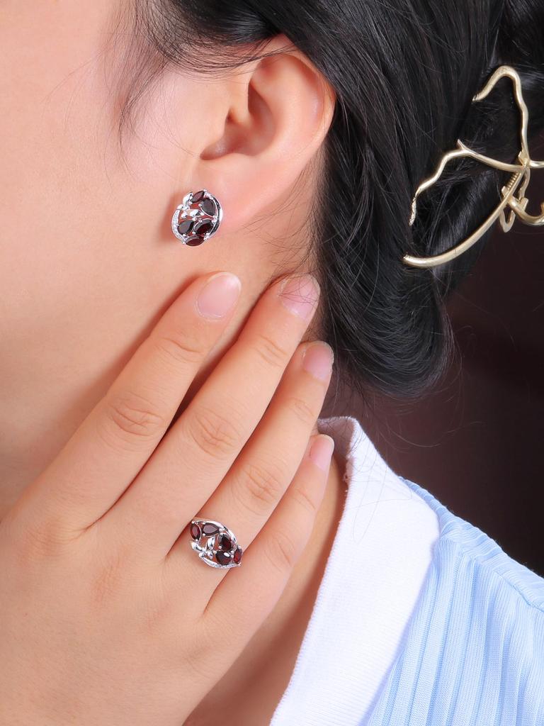 Orecchini a Farfalla Da Donna, in Argento Sterling 925, Con