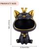 Geometric Shape Figurine Resin Statue Entrance Key Holder Cat Bear Tray Candy Lipstick Jewelry Sundries Storage Home Decoration