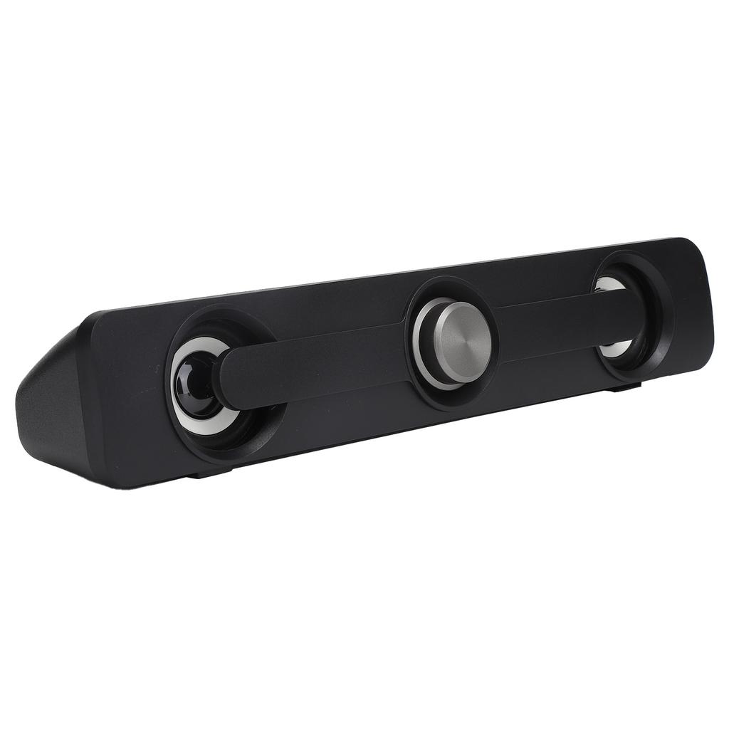 Bluetooth Computer o Speaker Subwoofer USB Large Volume Speaker for Home Party DormitoryBlack
