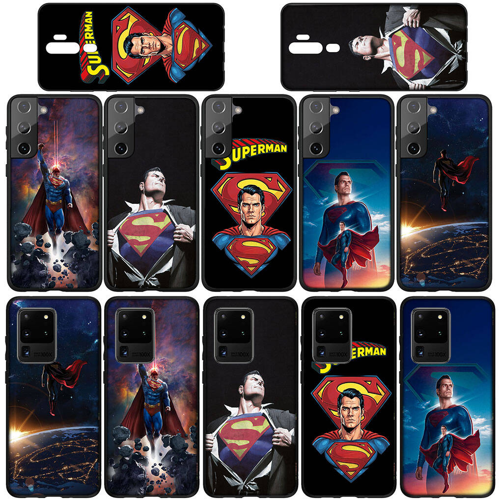 for iPhone 17 16 15 Xiaomi Poco F7 F8 X7 X6 C85 C75 C71 M8 Redmi Note 14 13 12 11 Pro Max 14C 13C 15C A4 Phone Case Cartoon Super Hero Supermans Man