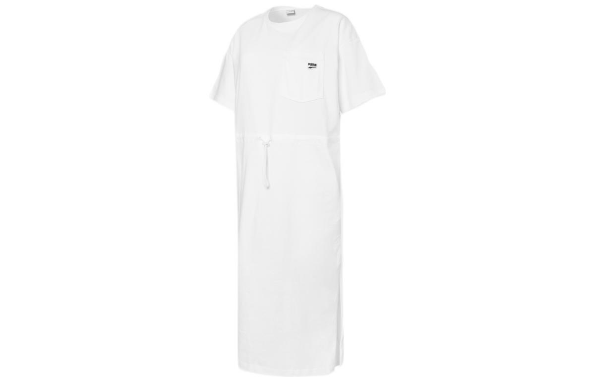 PUMA Short Sleeved Dress Women s White 531693-02 S
