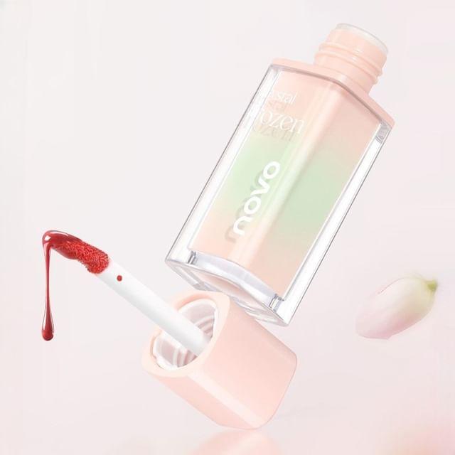 NOVO - Crystal Glow Lip Gloss - 6 Colors 06# Rosy Red - 2.5g