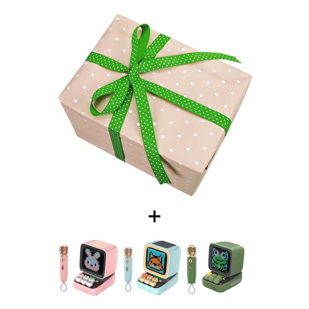 Пиксельная Bluetooth-колонка Divoom DITOO 5M - Идеальный подарок или сувенир на день рождения