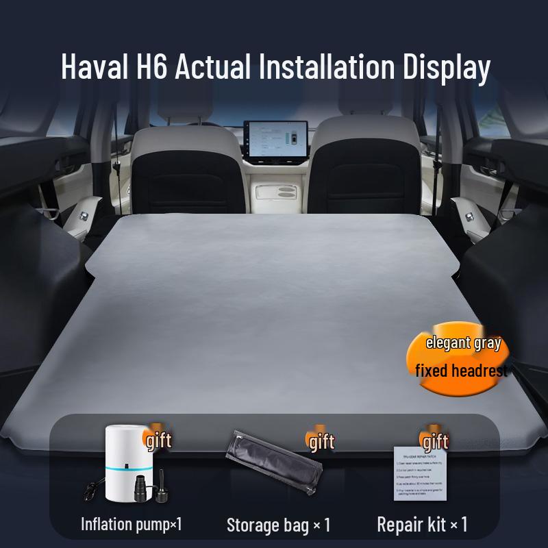 Haval H6 Third Gen Car Air Mattress - Inflatable Trunk Bed & Rear Seat Sleeping Pad