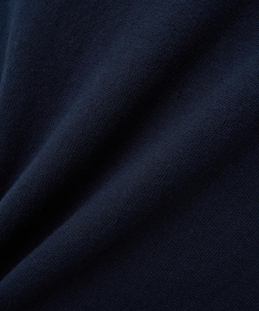 NOIRER Cashmere Cotton Turtleneck (Navy)