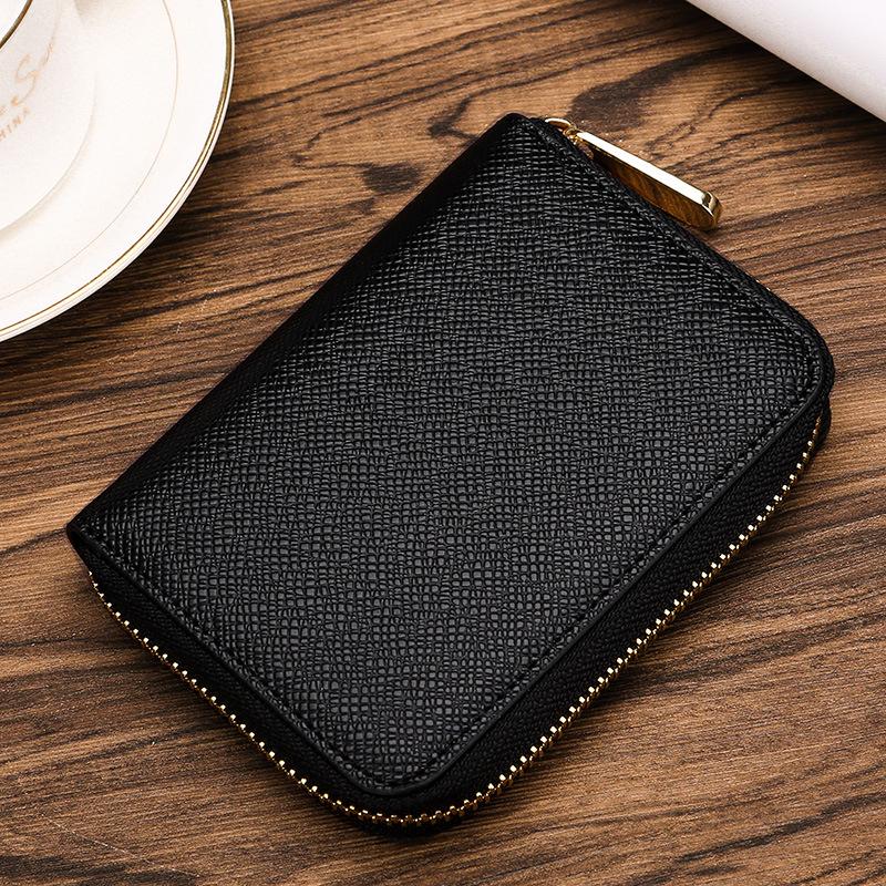 Short mini small wallet, women's men's card bag, zipper, loose wallet, change bag, coin bag.