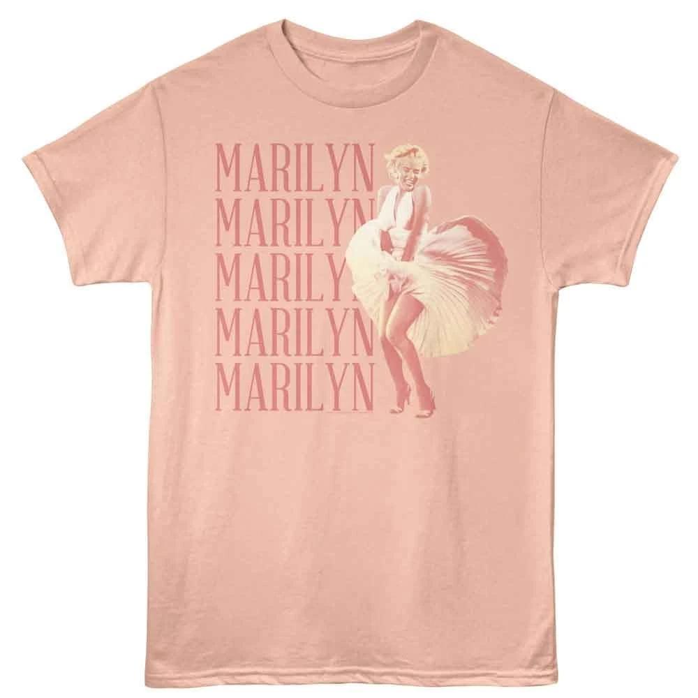 Marilyn Monroe - Swept Skirt Repeat - American Classics - Solid Orange Sho 110