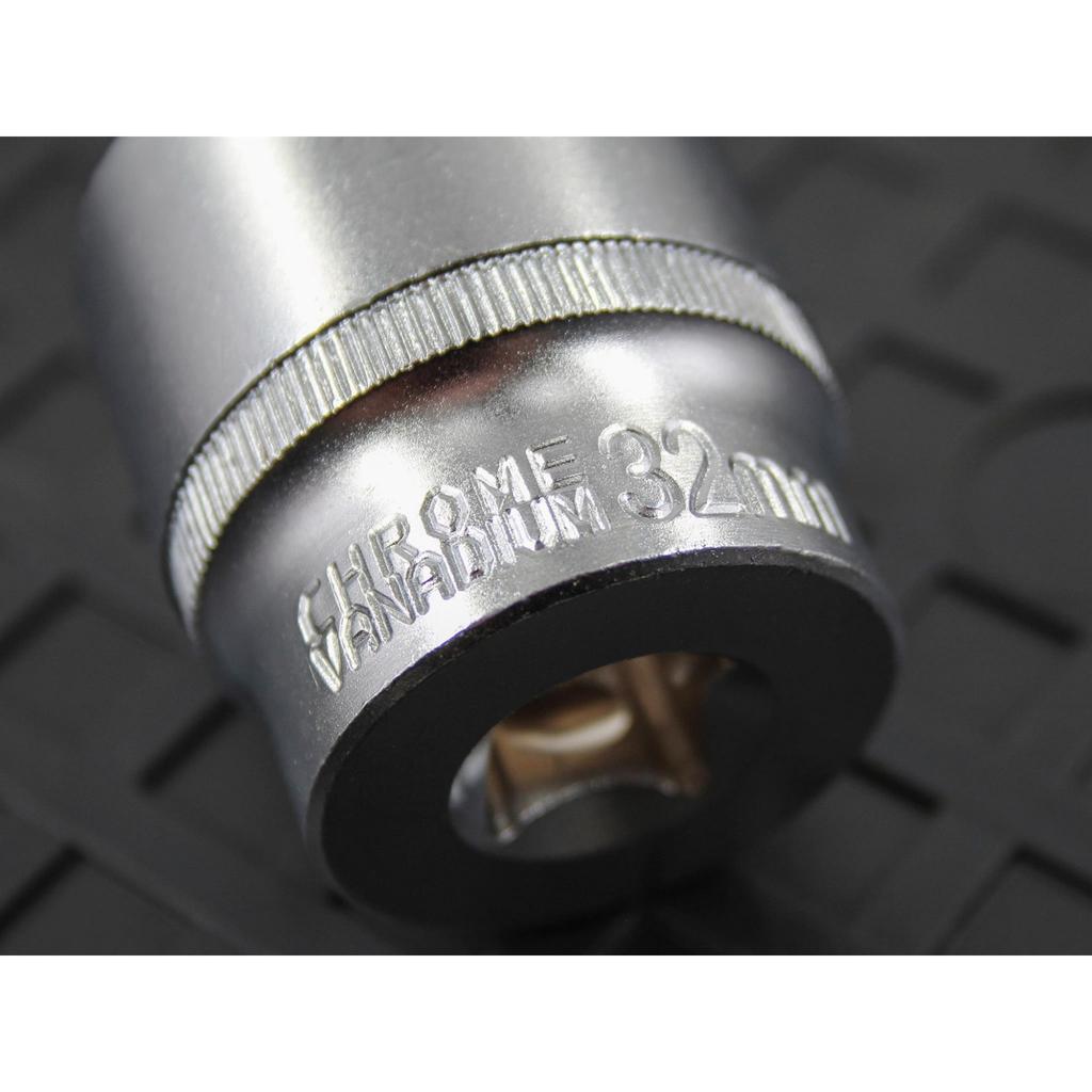 Faithfull Hex Sockets, 1/2in Drive