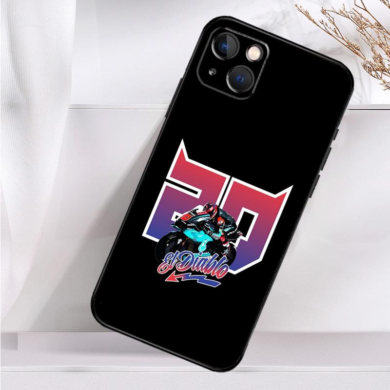 Fabio Quartararo 20 Phone Case For iPhone 16 15 14 12 11 13 Pro Max 7 8 Plus X XR XS Max 13 12 Mini Cover
