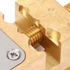 Acogedor Watch Repair Vise Clamp Brass Pointer Tube Clamp, Strong Material, Compact Size, for Watch Hands and Wheels, Essential Tool for DIY and Profe