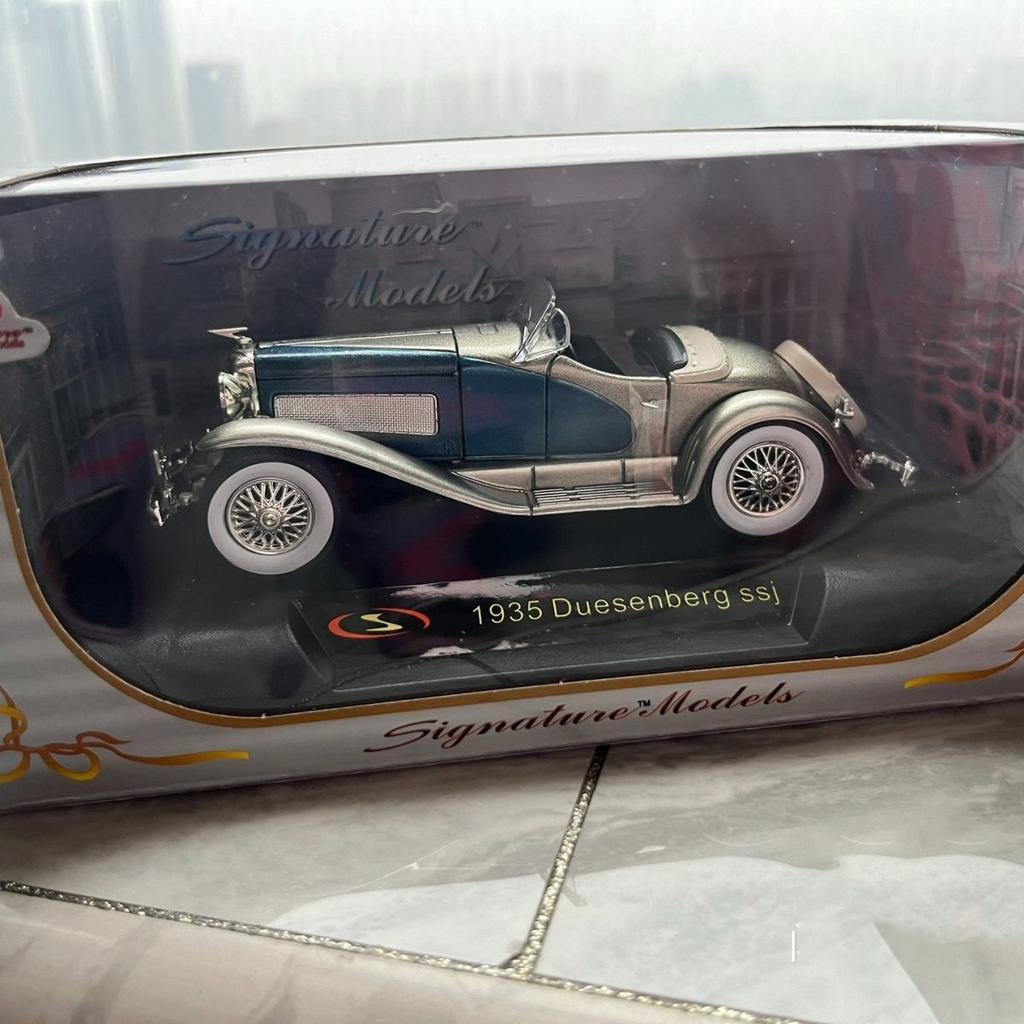 1:32 Duesenberg SSJ 1935 Alloy Car Diecasts & Toy Vehicles Car Model Miniature Scale Model Car For Children