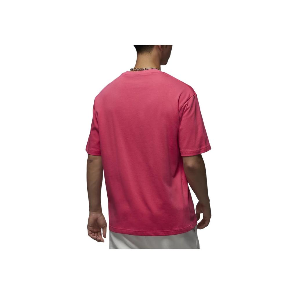 Jordan Air Tokyo Comfortable Round Neck Skin-Friendly Short Sleeve T-Shirt Men Tops Purple White HJ7344-629