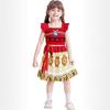 Moana Inspired Girls Fringed Beach Performance Dress