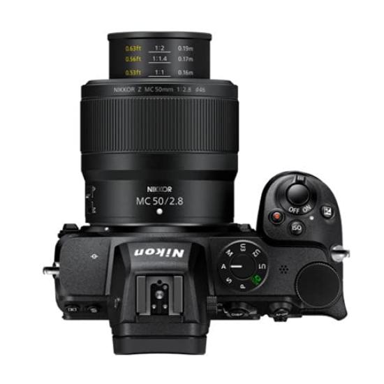 Nikon NIKKOR Z MC 50mm Compact macro prime lens for Z series mirrorless cameras Nikon USA model f/2.8