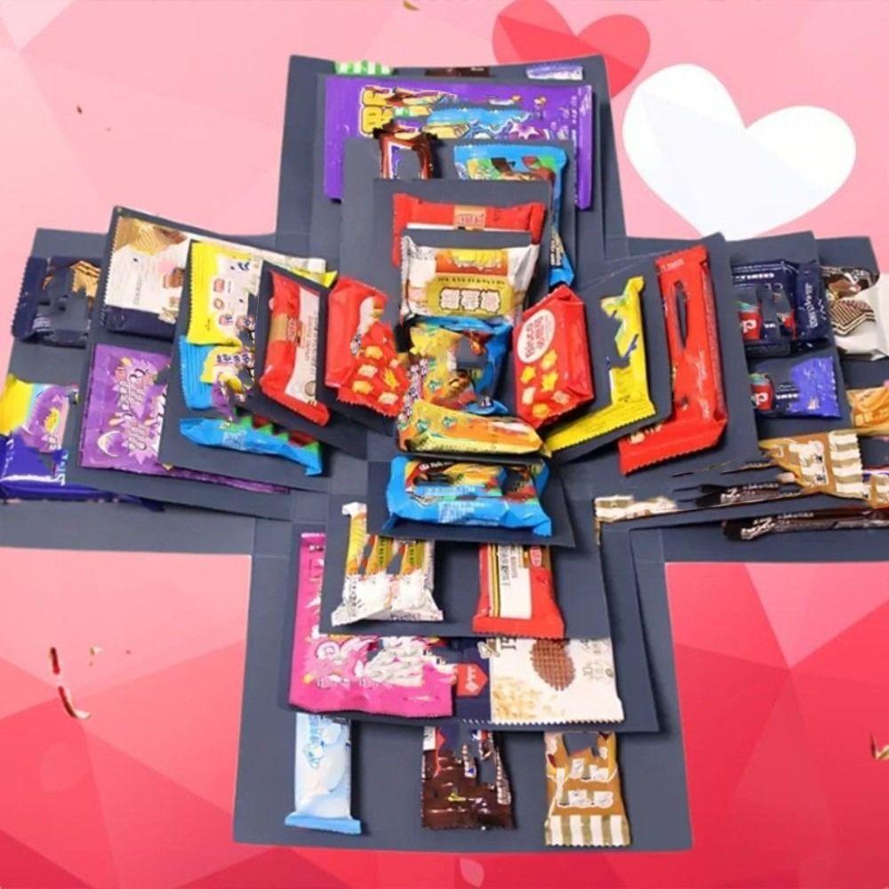 Cutie Cadou Explozie Surpriză DIY Pentru Zile de Naștere Valentine's Nunti